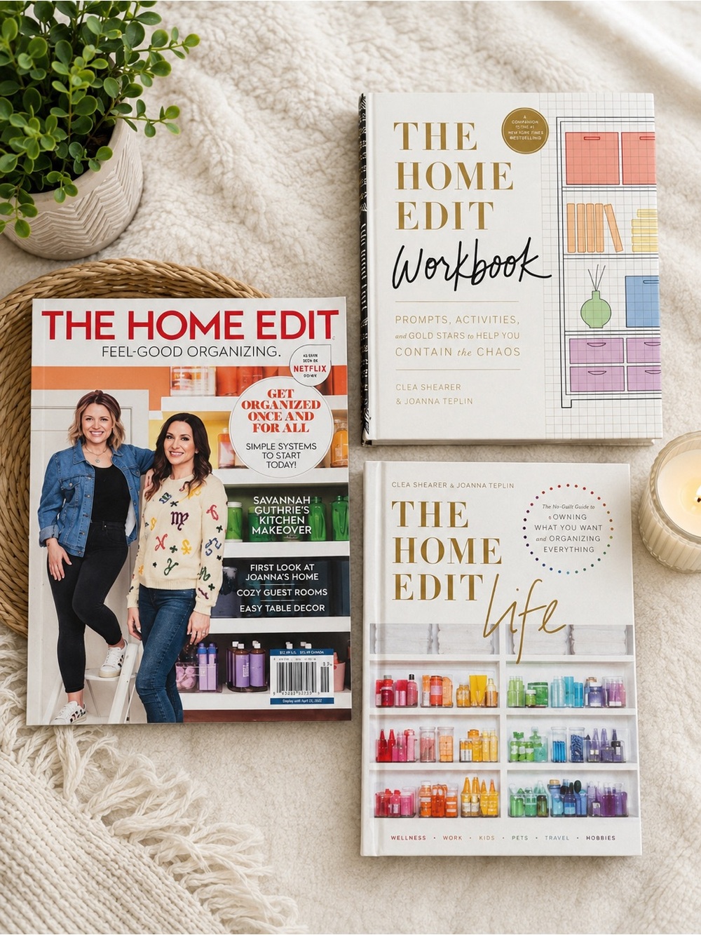The Home Edit Book Set With Magazine